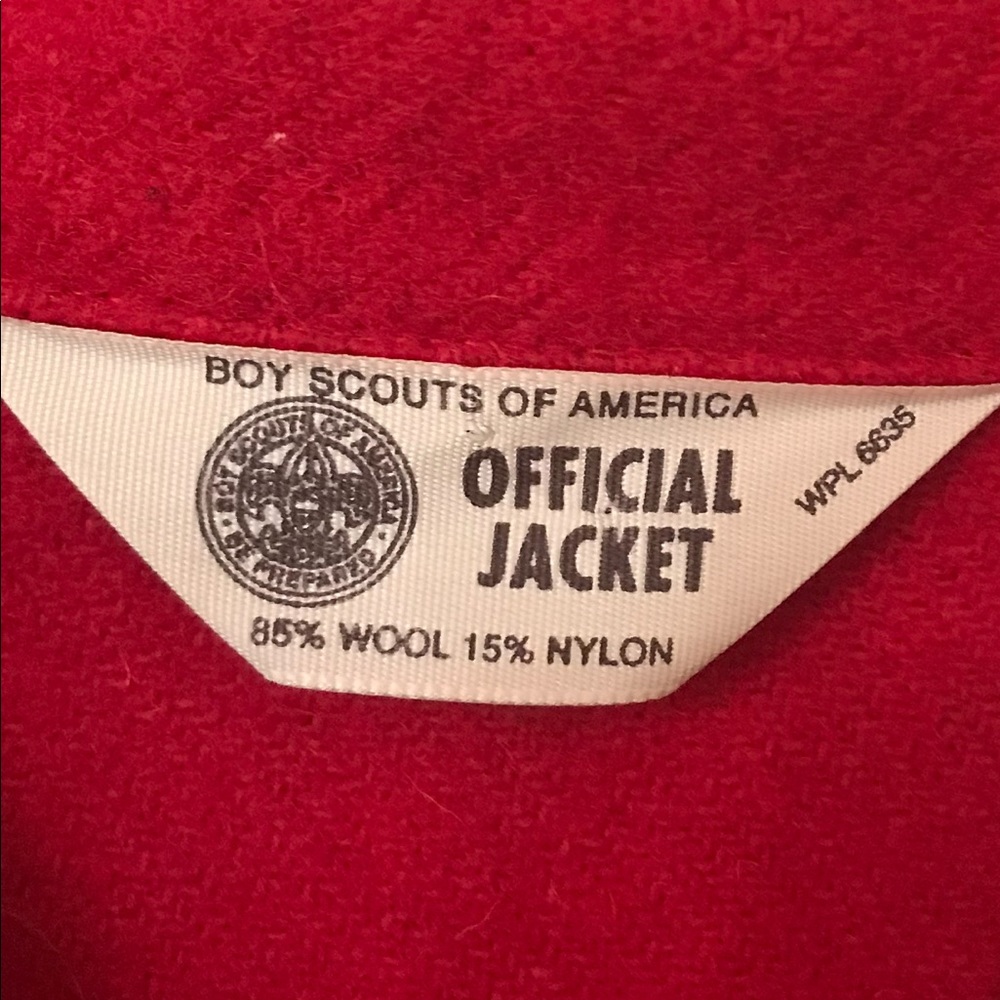 Men’s Never Worn Wool Scout Jacket